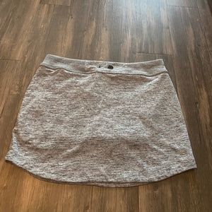 Grey Active Skort